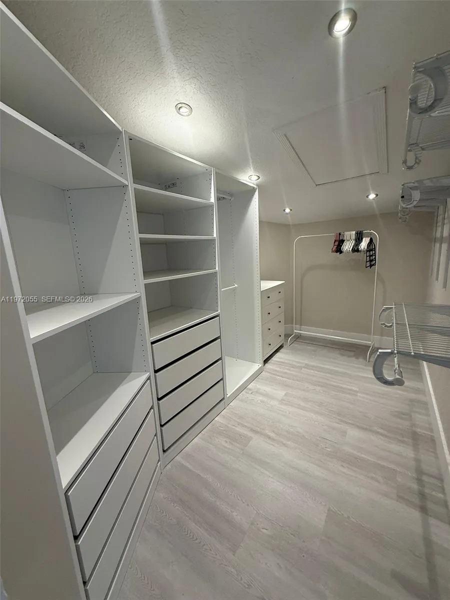 Master bedroom custom closet