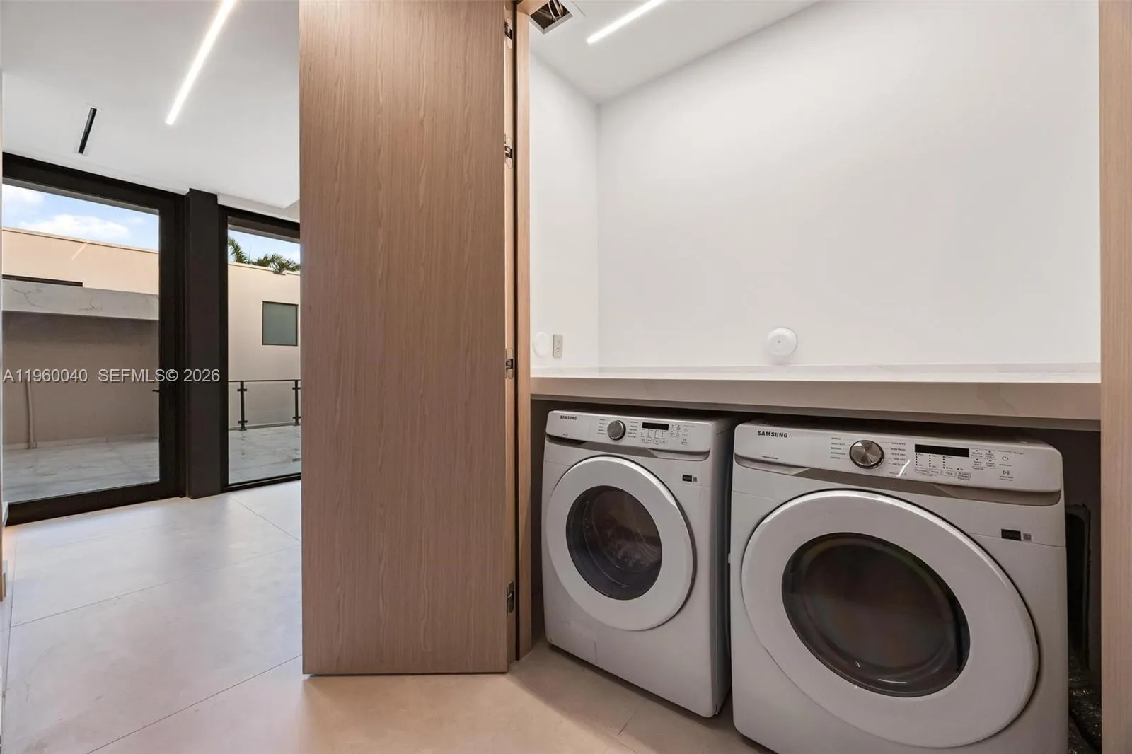 Second floor laundry