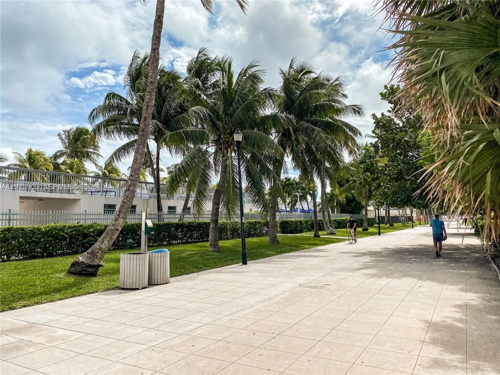 Walk way from 24th to 29th Street - right behind the building