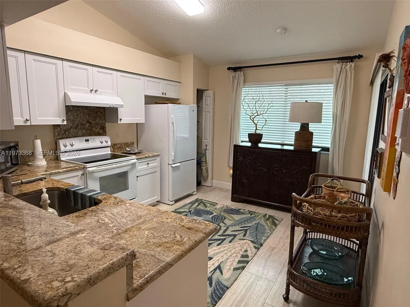 Large open kitchen