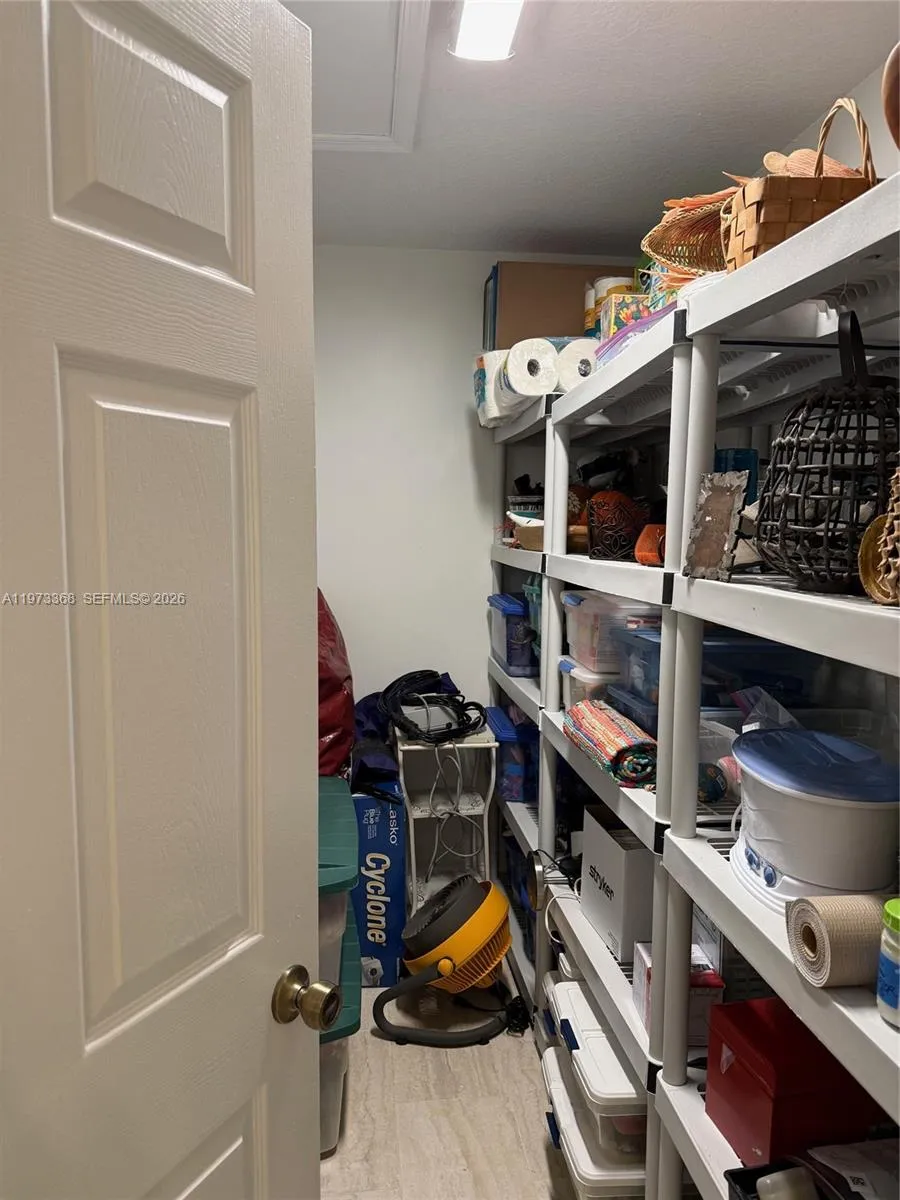 Master Closet used as storage
