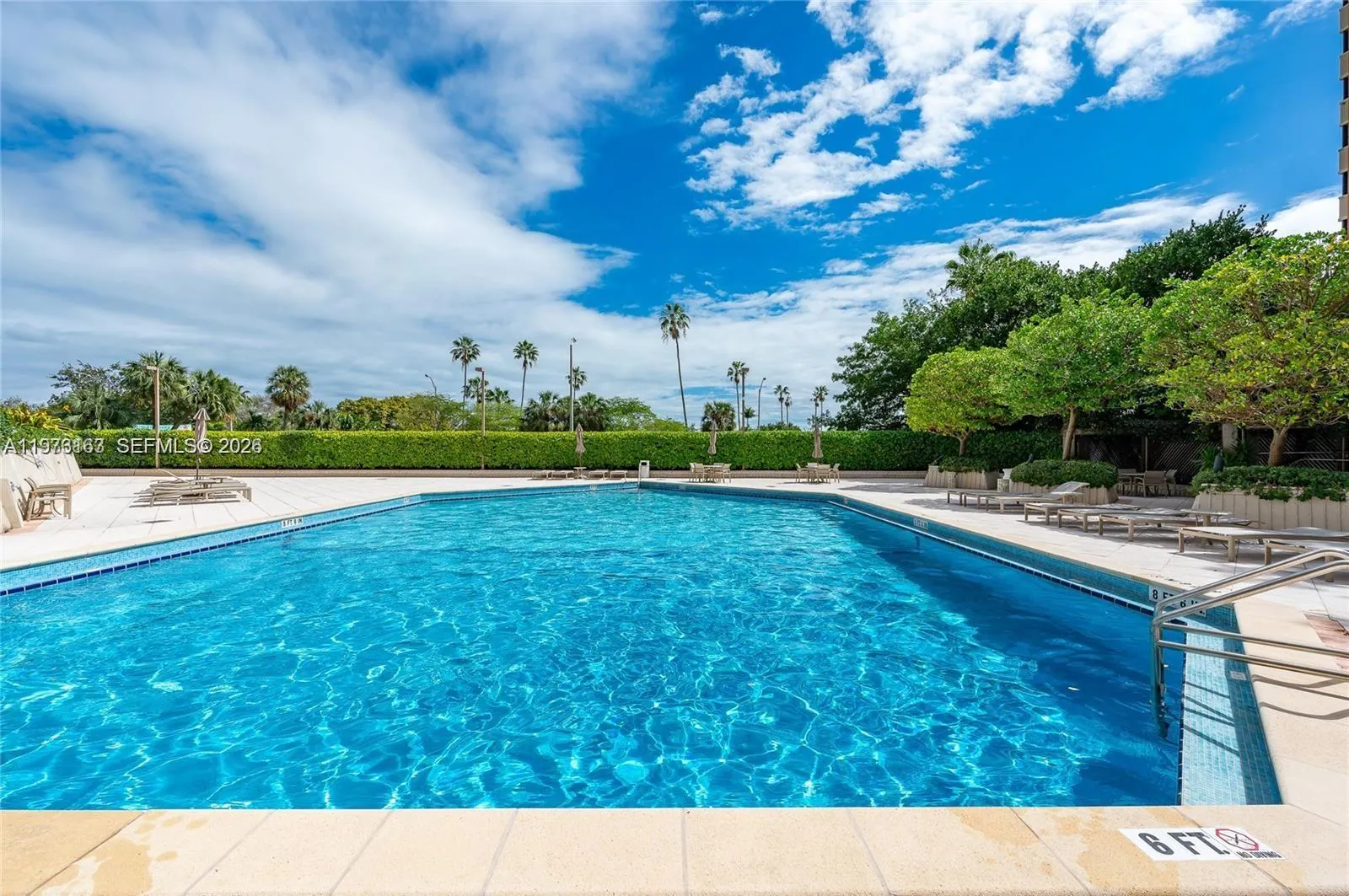 ample space to enjoy the beautiful pool