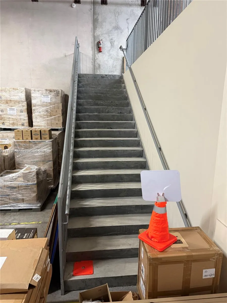 Stairs to Mezzanine