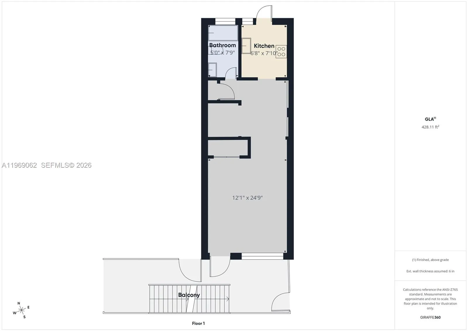 900 Euclid Ave 10, Miami Beach, Florida 33139, Miami Beach, Florida 33139, ,1 BathroomBathrooms,Residential,For Sale,900 Euclid Ave 10, Miami Beach, Florida 33139,A11969062