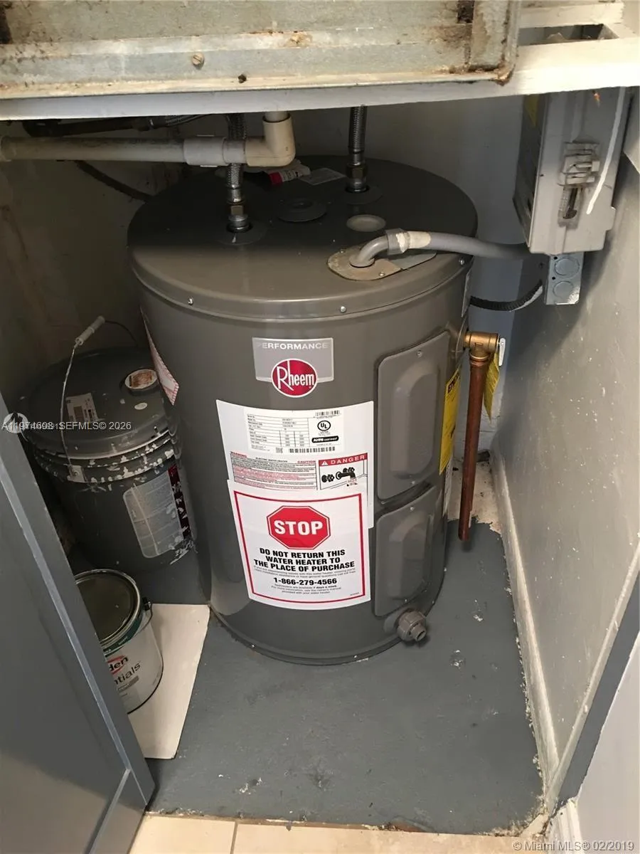 NEW WATER HEATER