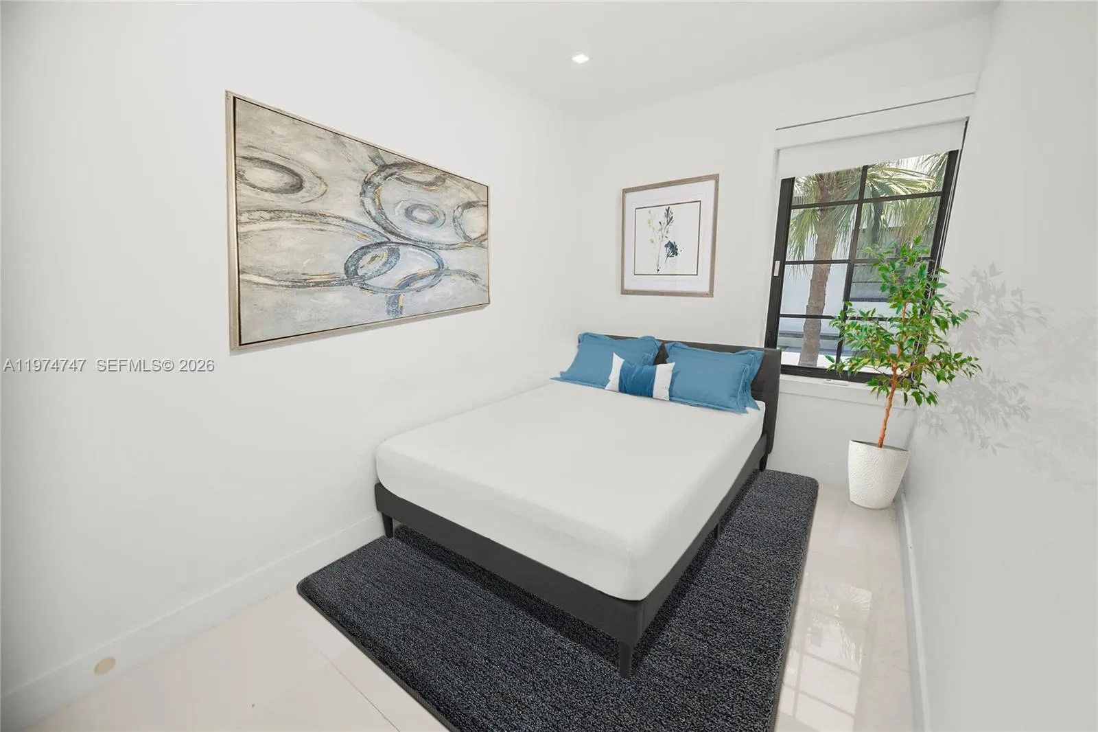 Guest Bedroom View from Entryway