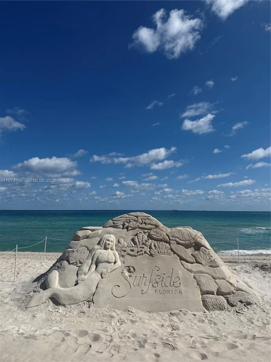 Right on the beach.