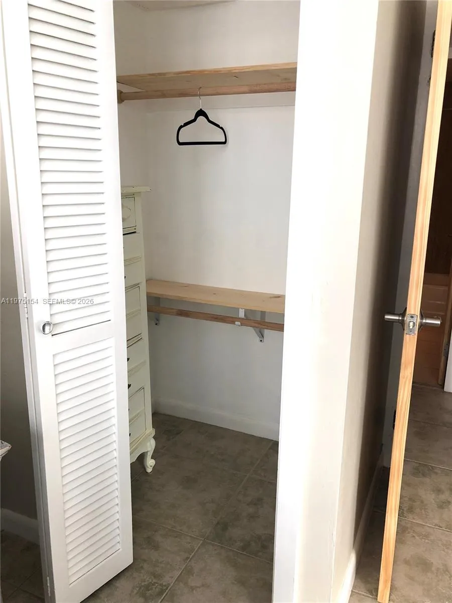 Closet (furniture not included)