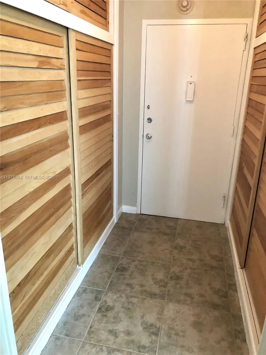 Entrance Big Closets on both sides