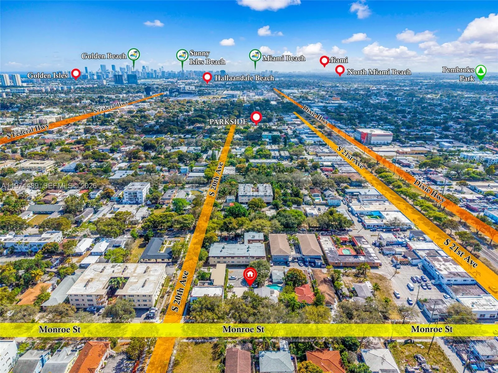 2000 Monroe St, Hollywood, Florida 33020, Hollywood, Florida 33020, ,Residential Income,For Sale,2000 Monroe St, Hollywood, Florida 33020,A11974489