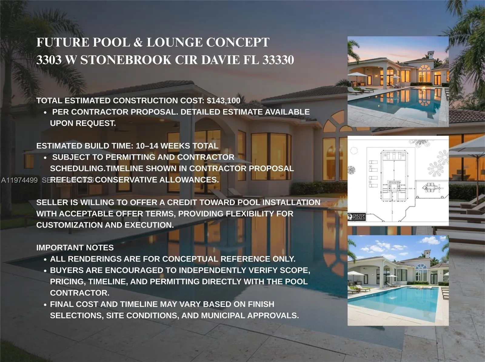 POOL RENDERING AND INFO