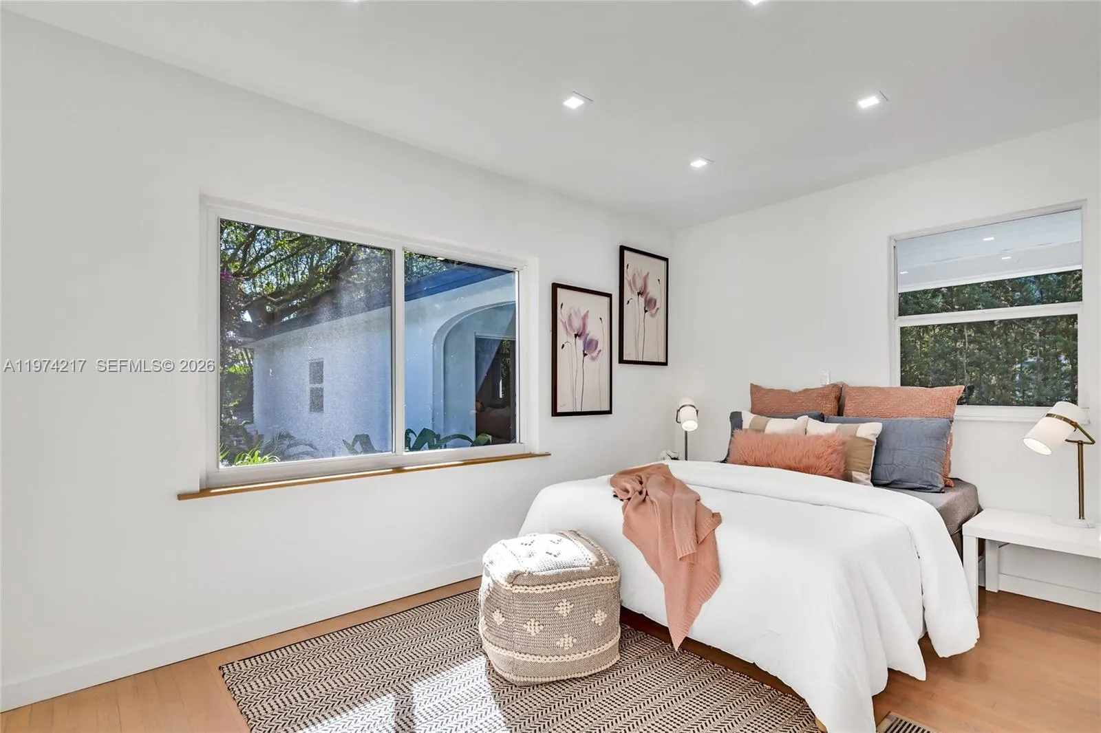 Each bedroom has its own bathroom