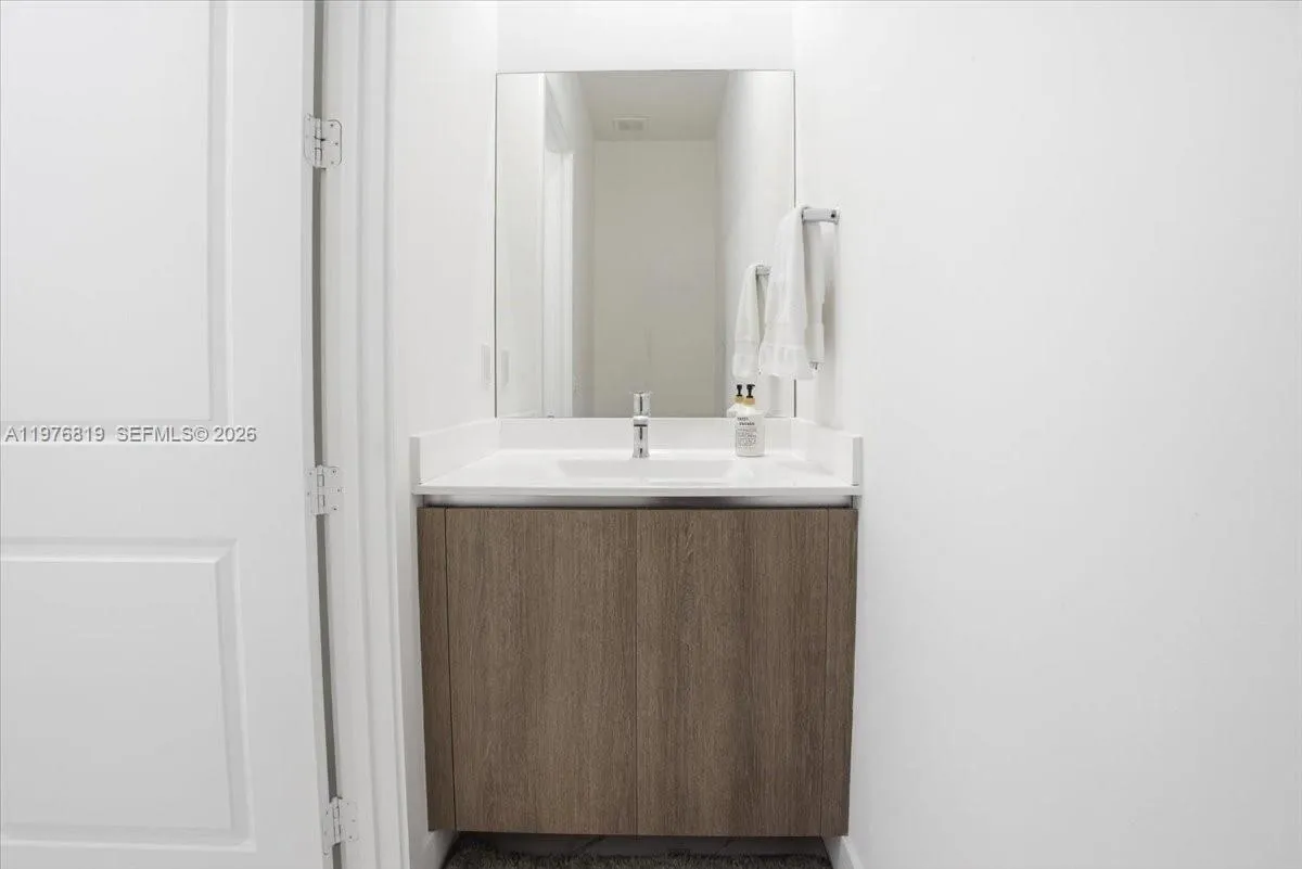 half bath downstairs