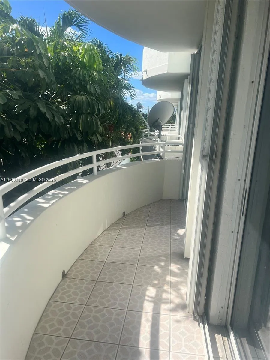 Bedroom and living room with Balcony.