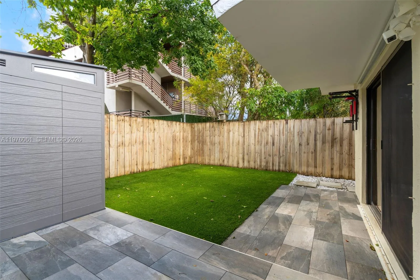 Spacious backyard to unwind and entertain