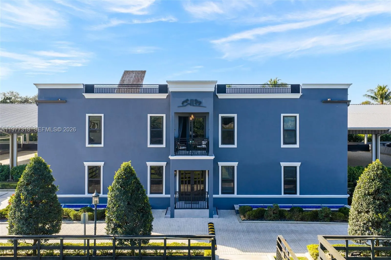 Luxury 3-level clubhouse with 2BD/2BA roomy apartment on 2nd floor with kitchen and laundry.