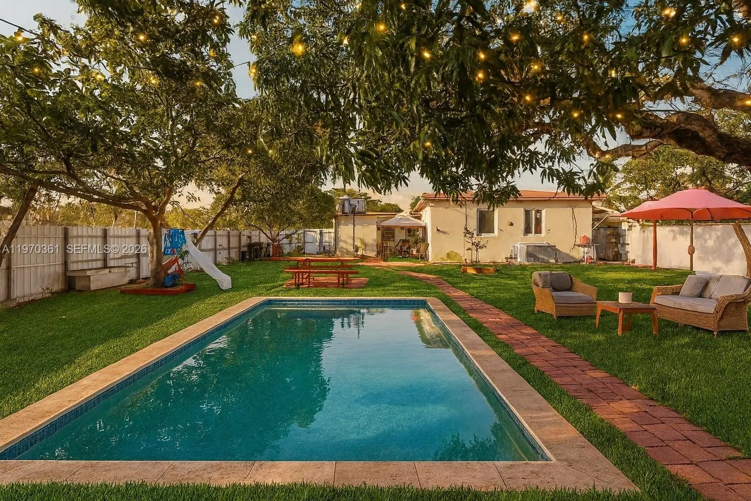 This photo is staged