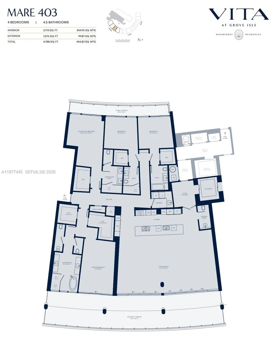 5 Grove Isle Dr M403, Coconut Grove, Florida 33133, Coconut Grove, Florida 33133, 4 Bedrooms Bedrooms, ,4 BathroomsBathrooms,Residential Lease,For Rent,5 Grove Isle Dr M403, Coconut Grove, Florida 33133,A11977445