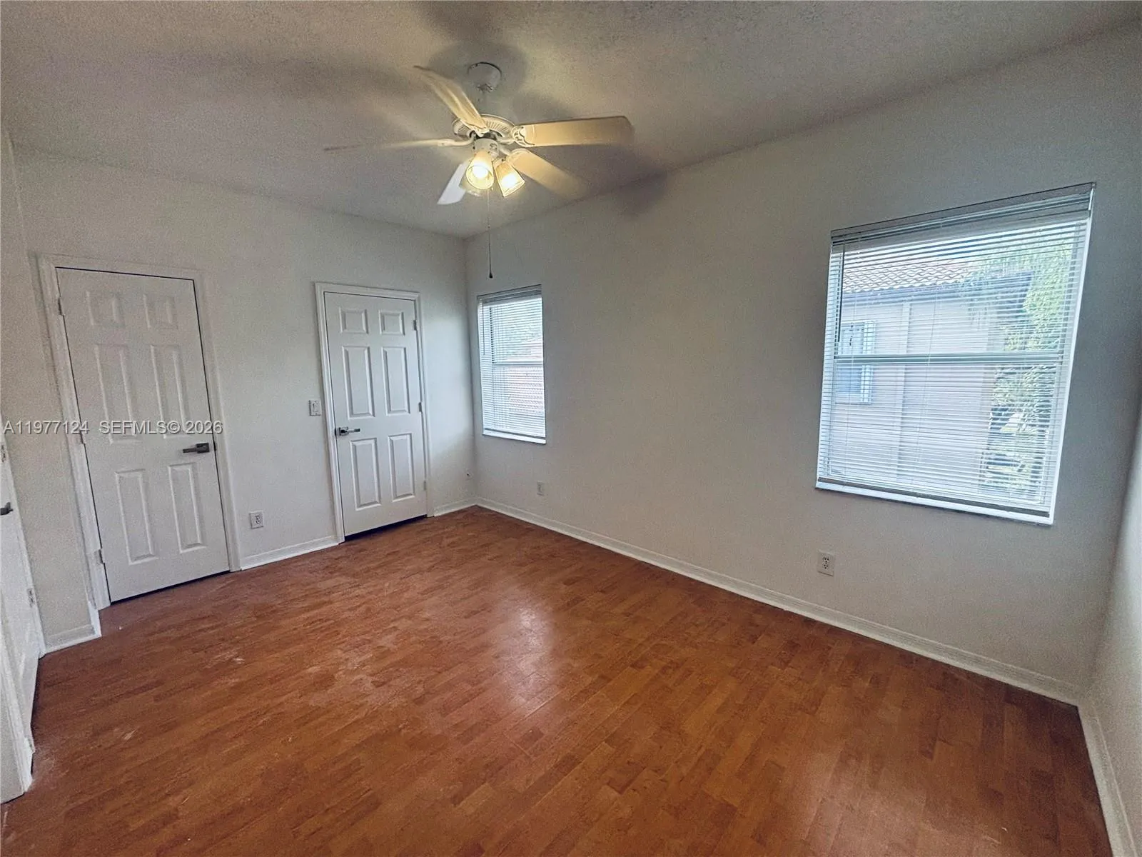 Second Bedroom with walk in closet and linen closet