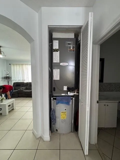 HVAC AIR HANDLER AND WATER HEATER