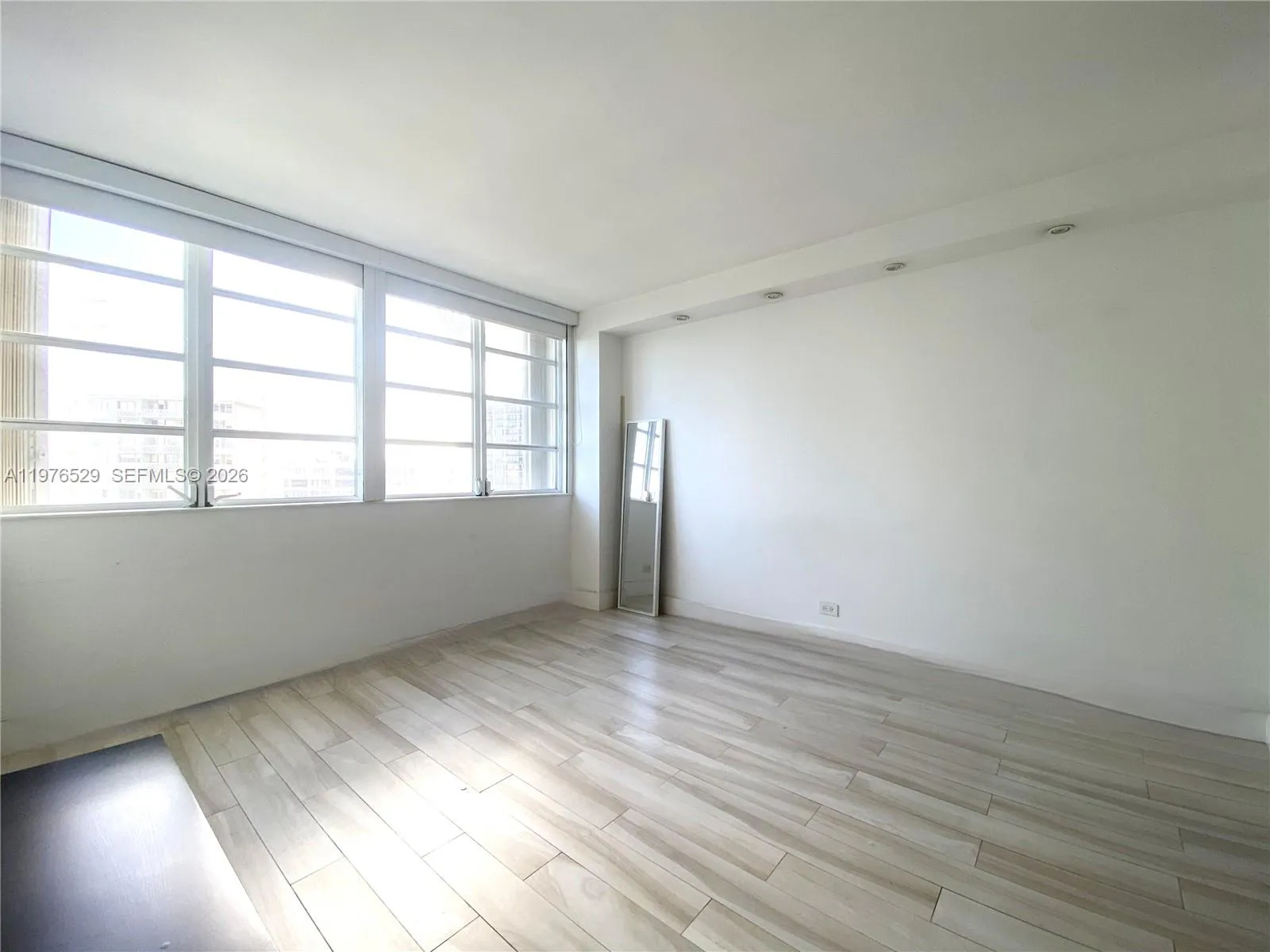 Porcelain Floors - Recessed Lighting - Black Outs