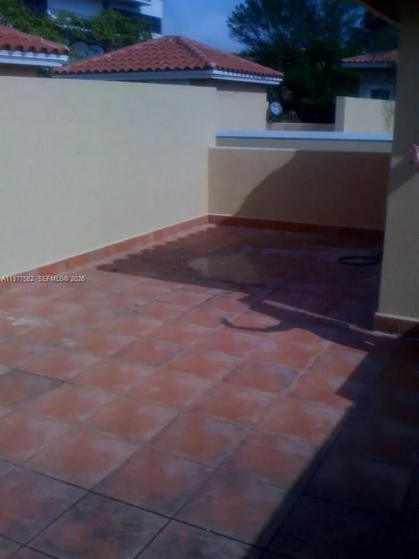 Private rooftop terrace