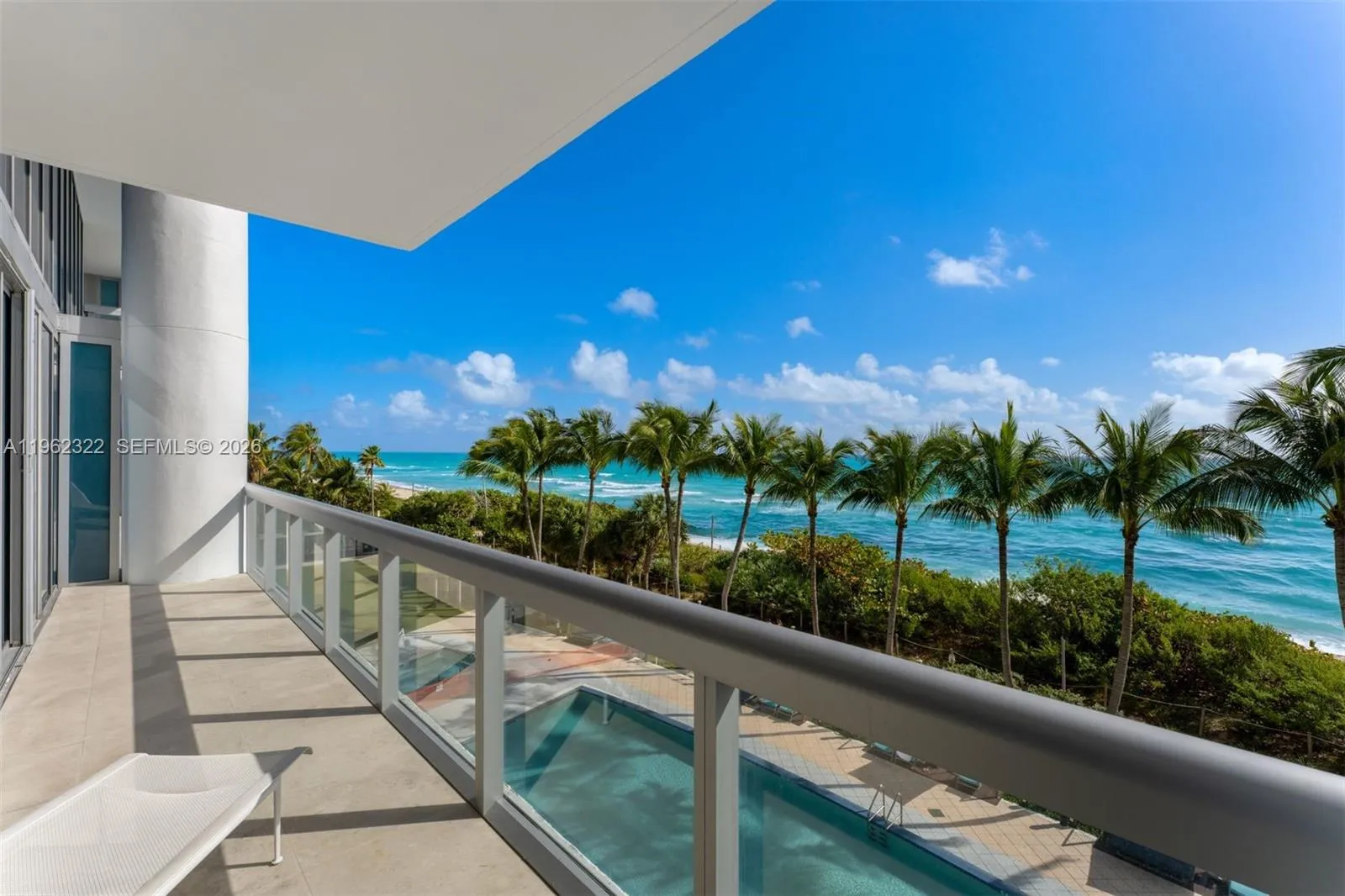 Balcony from living room