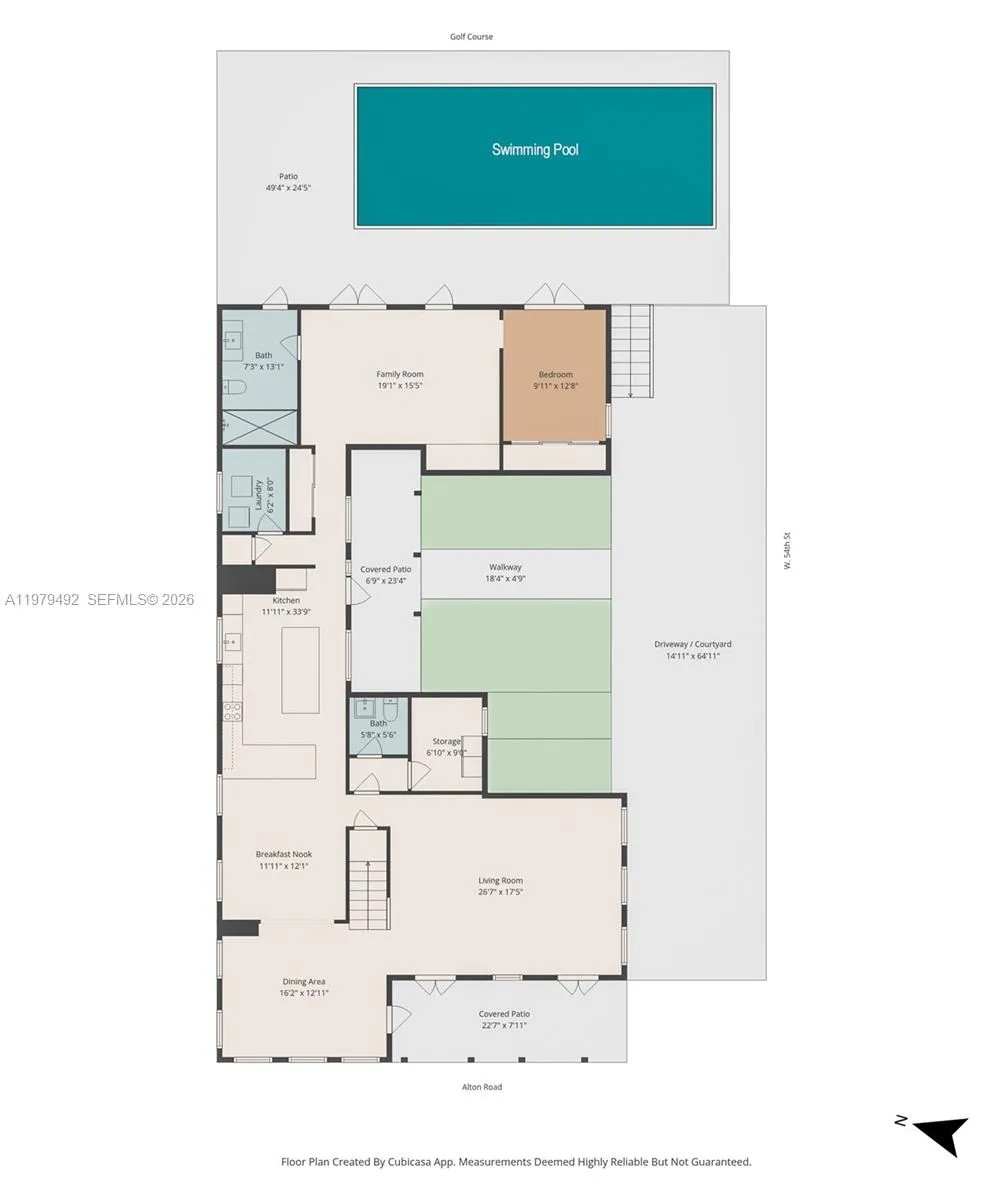 707 W 54th St, Miami Beach, Florida 33140, Miami Beach, Florida 33140, 4 Bedrooms Bedrooms, ,3 BathroomsBathrooms,Residential,For Sale,707 W 54th St, Miami Beach, Florida 33140,A11979492