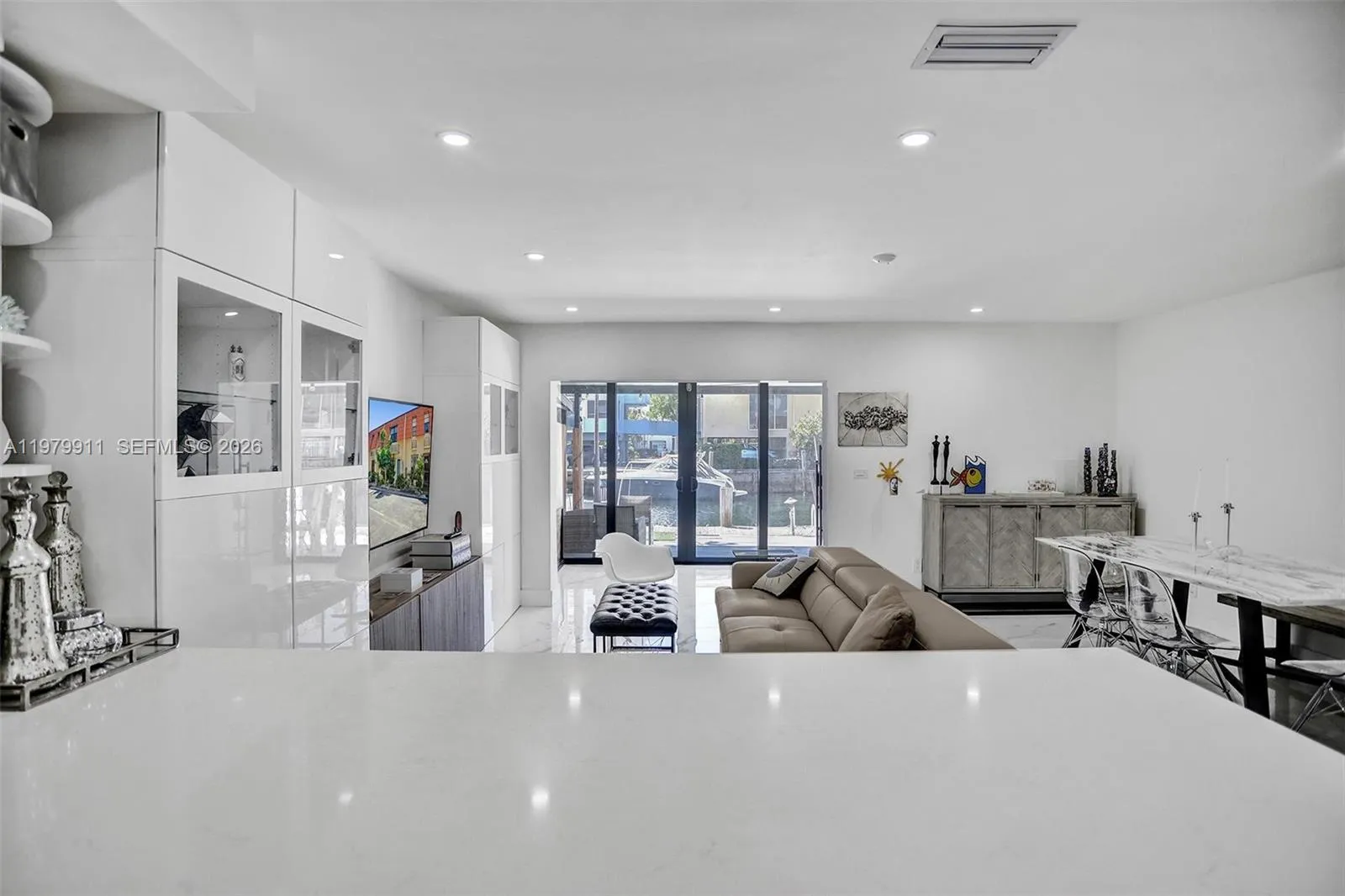 View from Open Kitchen