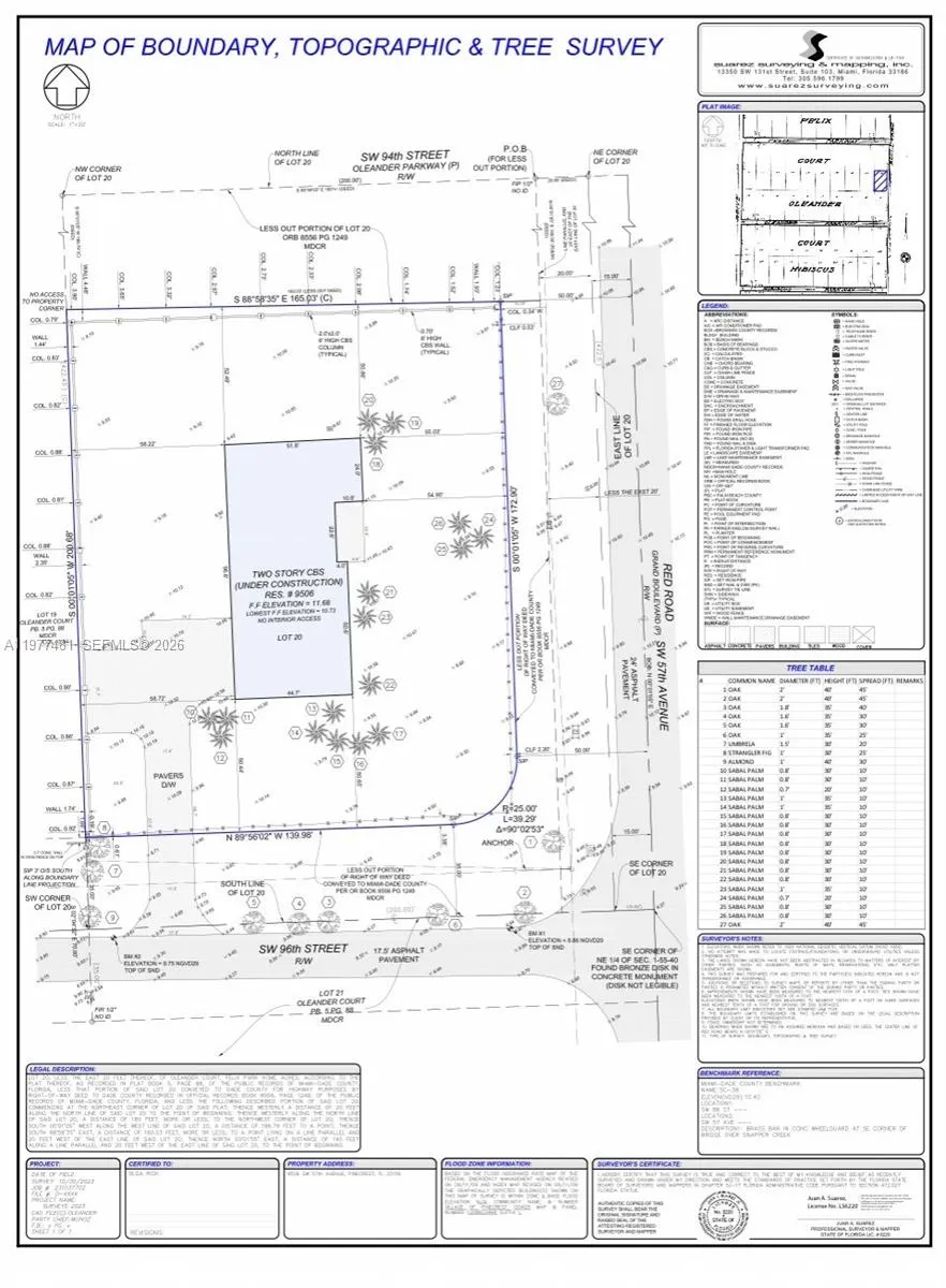 9506 Sw 57th Ave, Pinecrest, Florida 33156, Pinecrest, Florida 33156, ,Land,For Sale,9506 Sw 57th Ave, Pinecrest, Florida 33156,A11977481