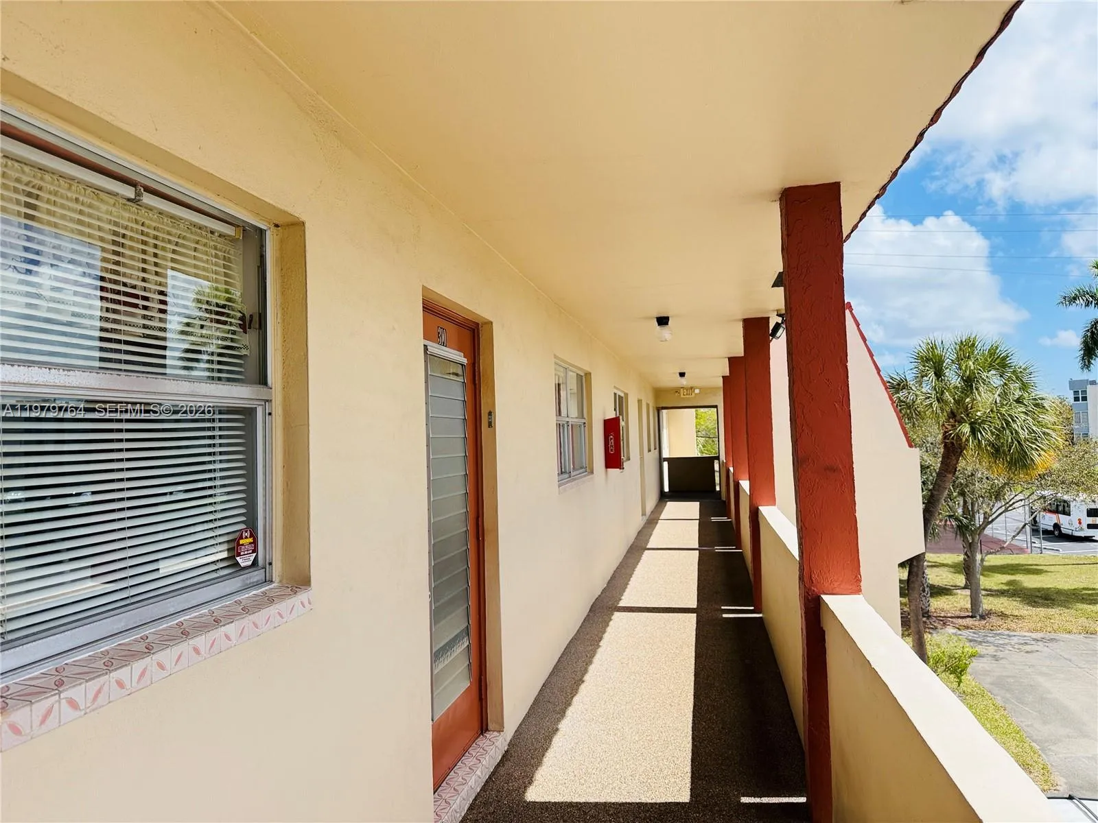 Entrance to condo