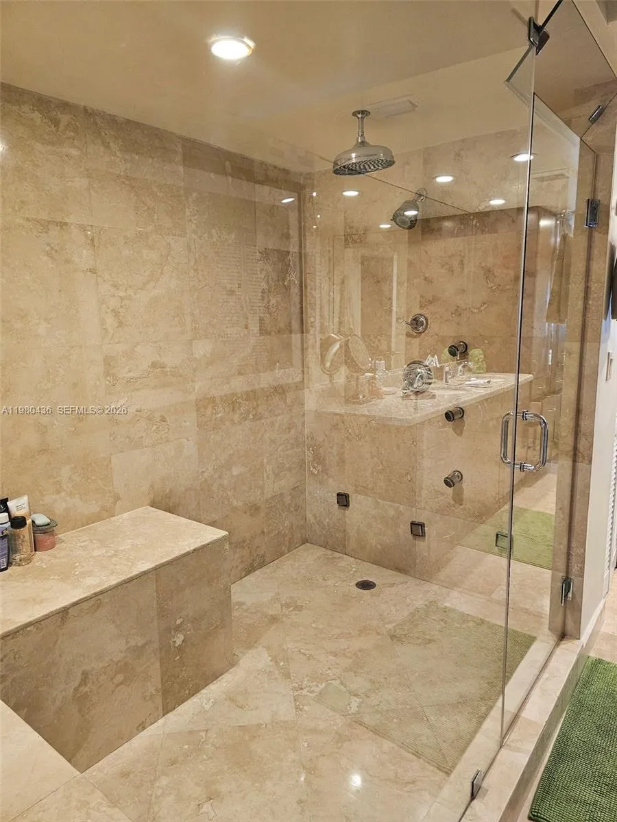 Main bath shower