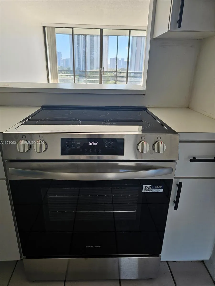New Electric range