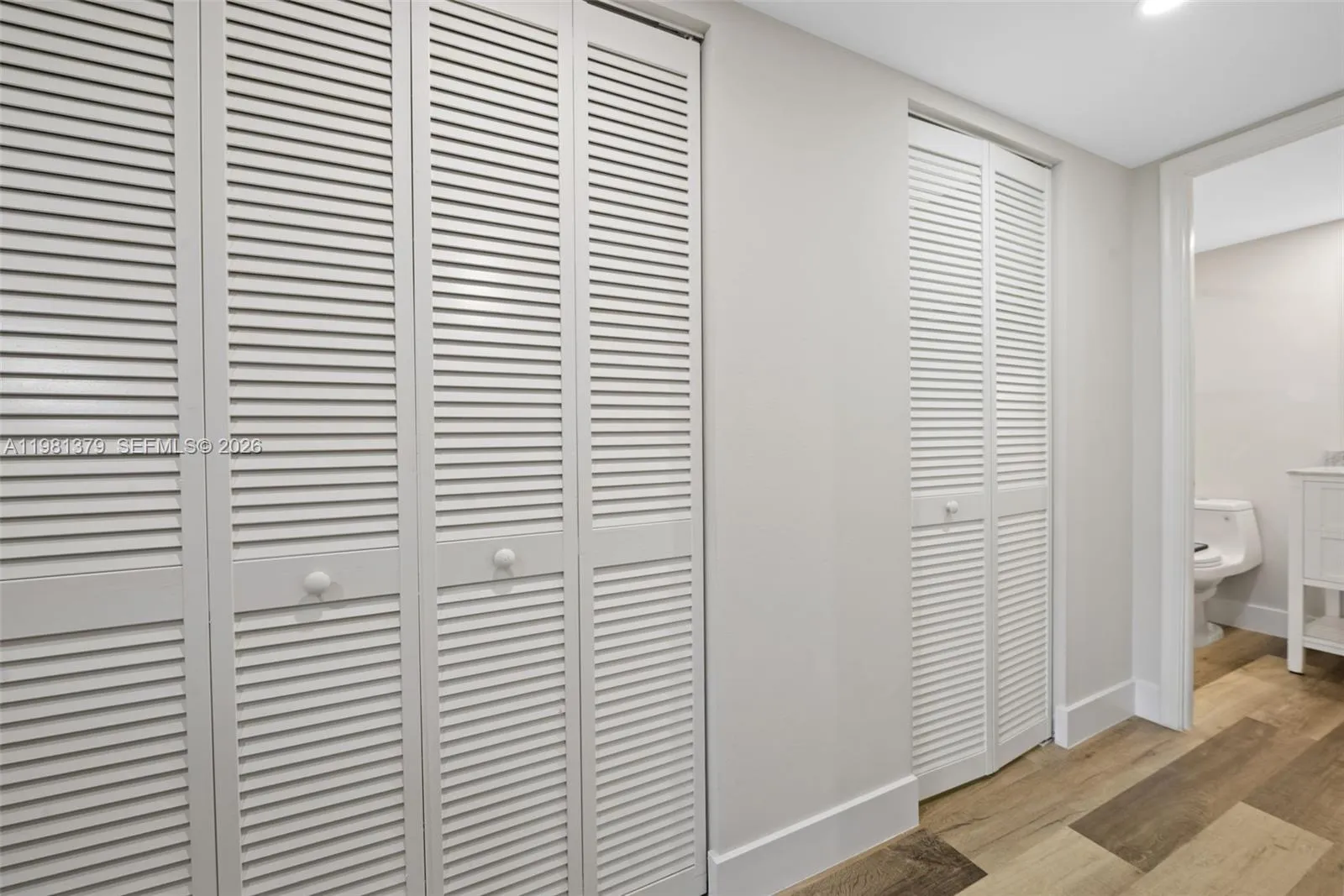 Hallway closets