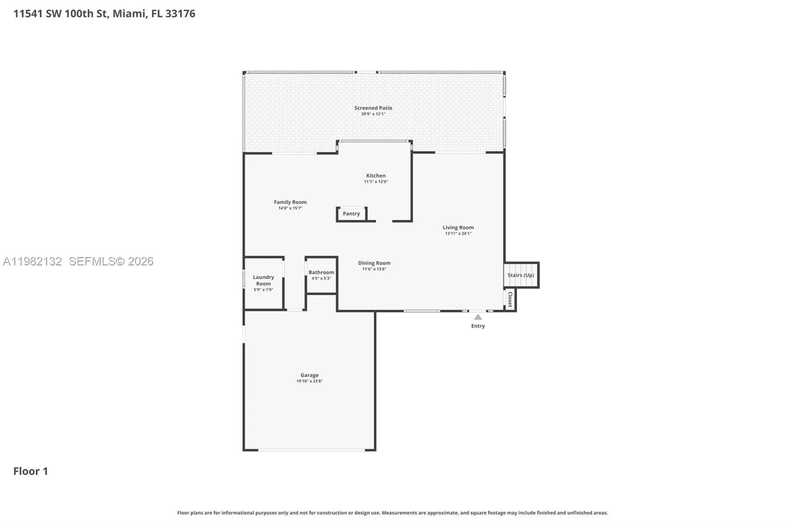11541 Sw 100th St, Miami, Florida 33176, Miami, Florida 33176, 3 Bedrooms Bedrooms, ,2 BathroomsBathrooms,Residential,For Sale,11541 Sw 100th St, Miami, Florida 33176,A11982132