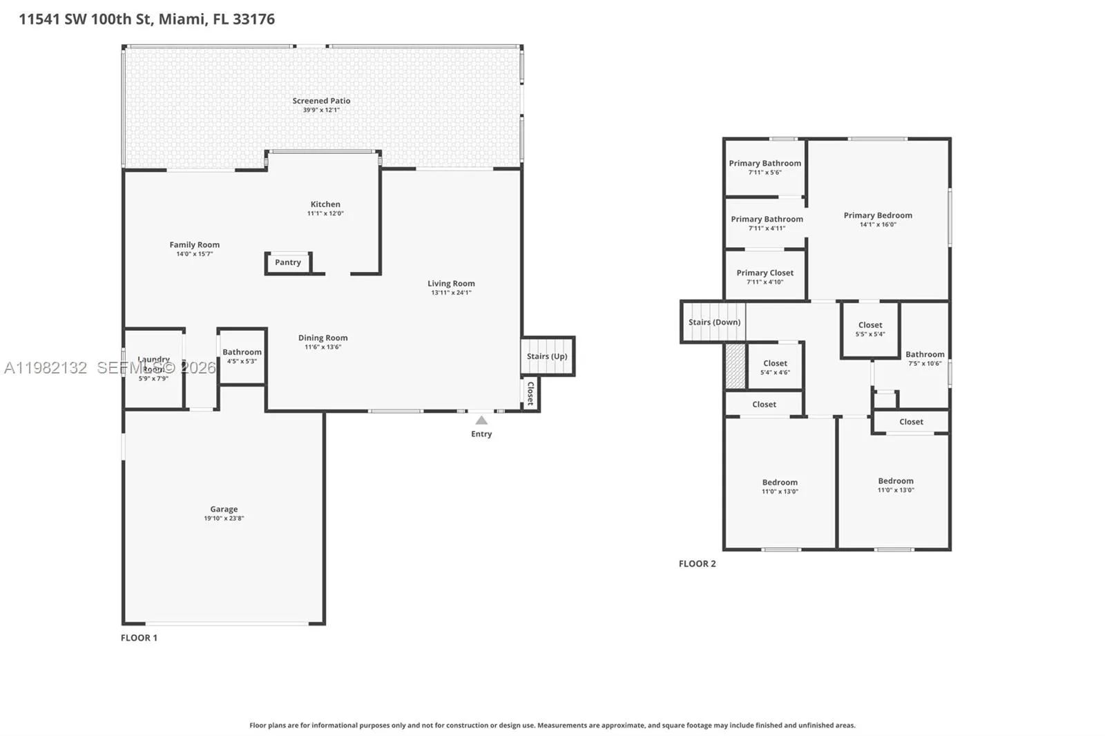 11541 Sw 100th St, Miami, Florida 33176, Miami, Florida 33176, 3 Bedrooms Bedrooms, ,2 BathroomsBathrooms,Residential,For Sale,11541 Sw 100th St, Miami, Florida 33176,A11982132