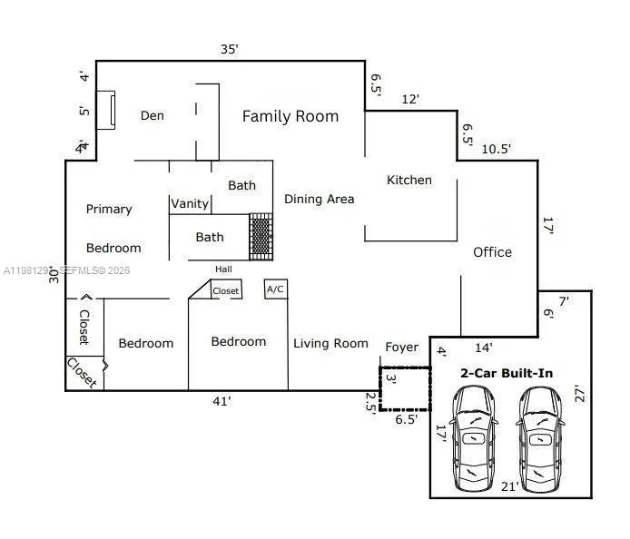 11611 Sw 106th Ter, Miami, Florida 33176, Miami, Florida 33176, 3 Bedrooms Bedrooms, 7 Rooms Rooms,2 BathroomsBathrooms,Residential,For Sale,11611 Sw 106th Ter, Miami, Florida 33176,A11981291