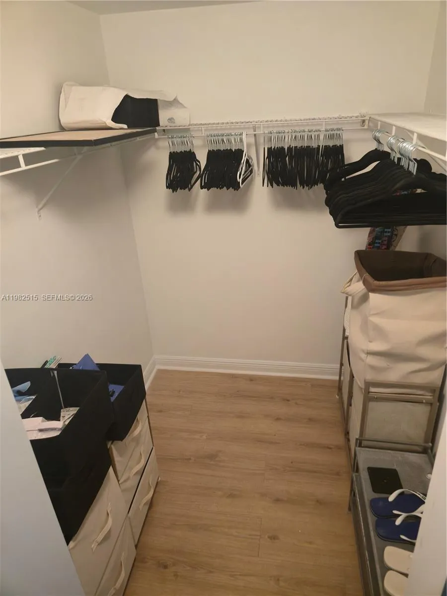 Primary Bedroom walk in Closet