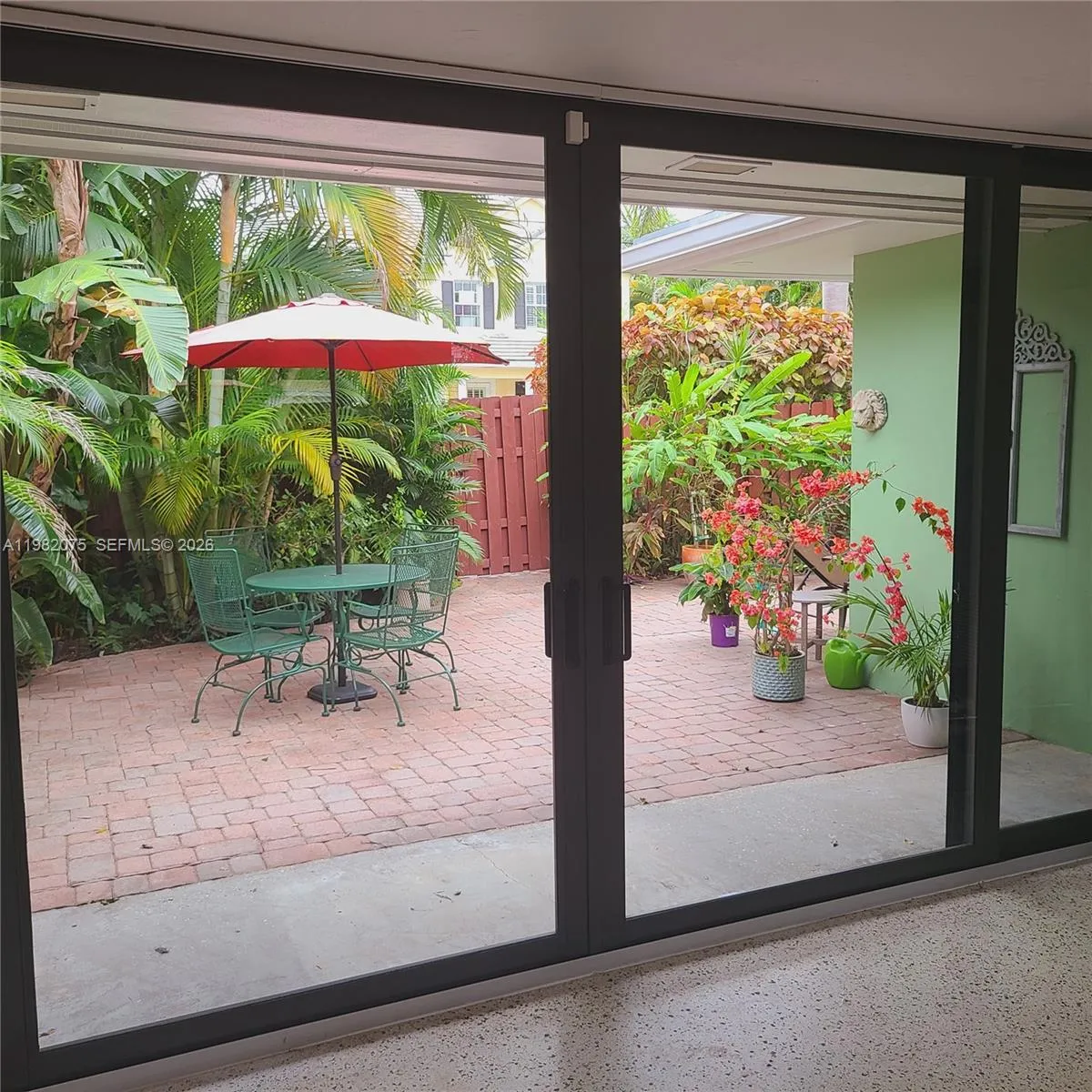 tropical paradise view