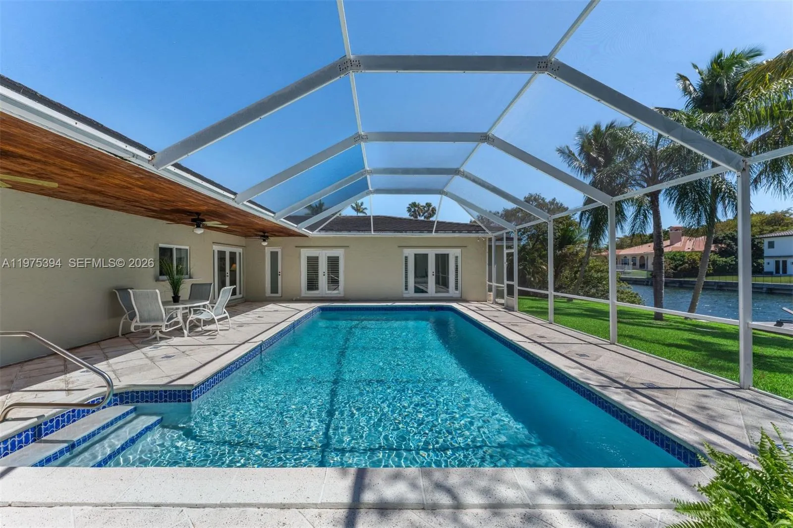 Screened 30x15 pool