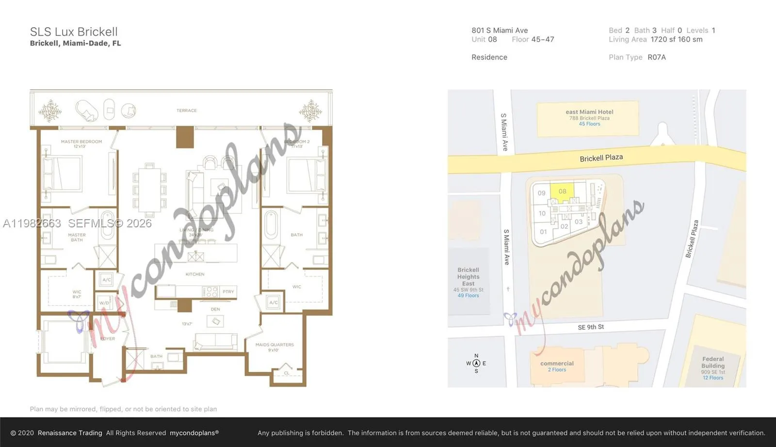 801 S Miami Ave 4508, Miami, Florida 33130, Miami, Florida 33130, 3 Bedrooms Bedrooms, ,4 BathroomsBathrooms,Residential,For Sale,801 S Miami Ave 4508, Miami, Florida 33130,A11982663