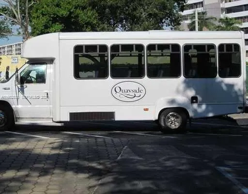 complimentary transportation within property