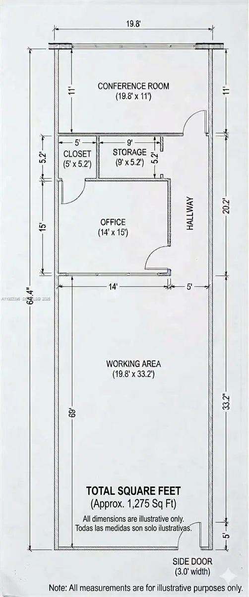 10887 Nw 17th St 203, Sweetwater, Florida 33172, Sweetwater, Florida 33172, ,Commercial Lease,For Rent,10887 Nw 17th St 203, Sweetwater, Florida 33172,A11983396