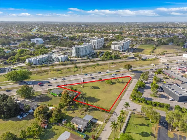 High rise development across US 1