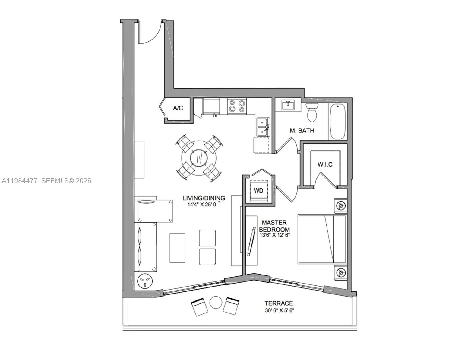 1010 Sw 2nd Av 1502, Miami, Florida 33130, Miami, Florida 33130, 1 Bedroom Bedrooms, ,1 BathroomBathrooms,Residential Lease,For Rent,1010 Sw 2nd Av 1502, Miami, Florida 33130,A11984477