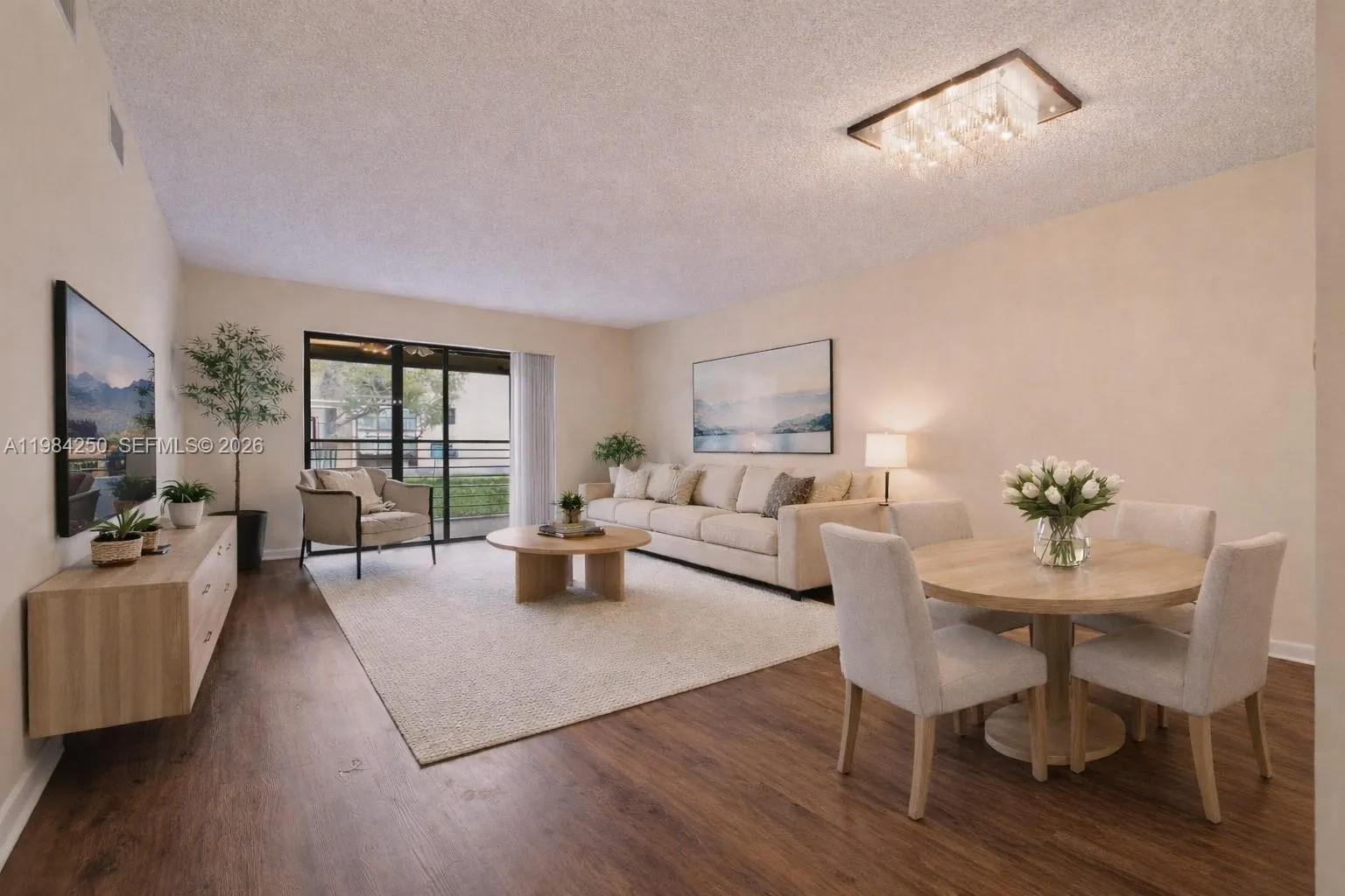 Virtually Staged Room