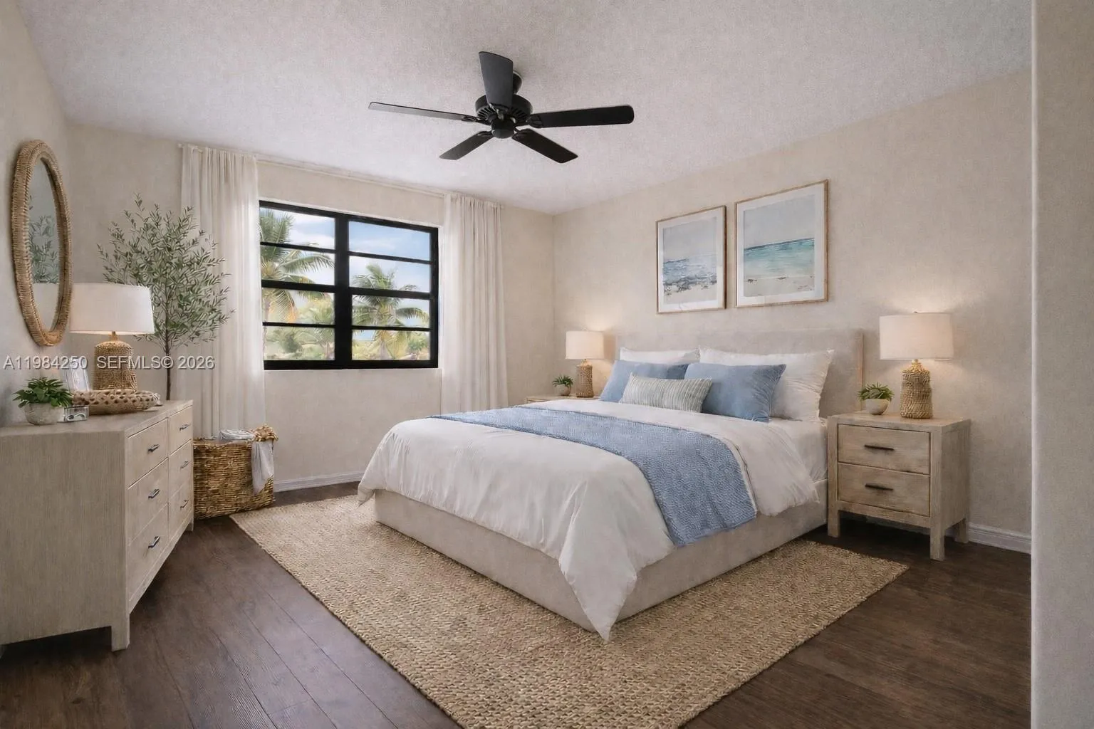 Virtually Staged Room