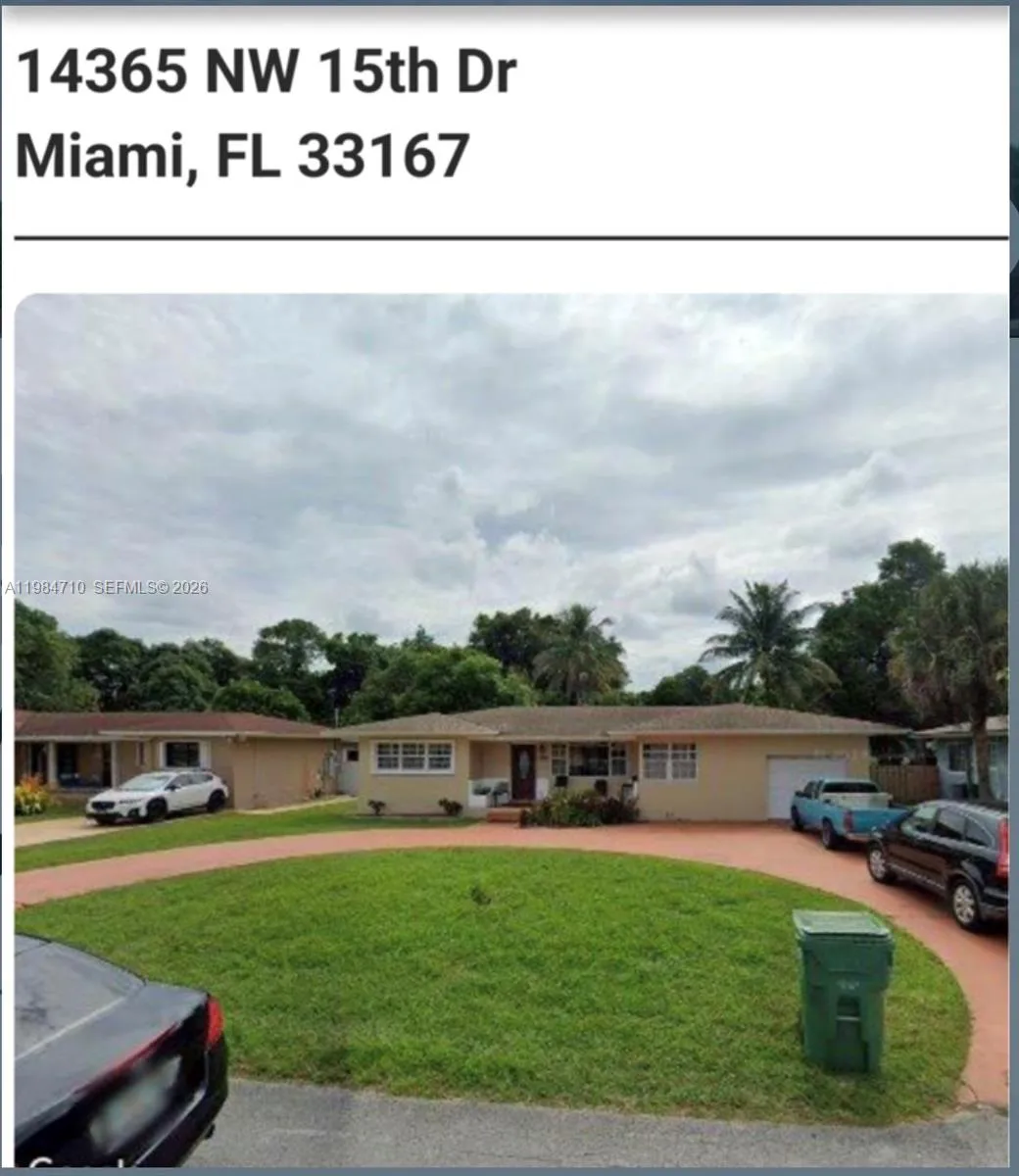 14365 Nw 15th Dr, Miami, Florida 33167, Miami, Florida 33167, 3 Bedrooms Bedrooms, ,2 BathroomsBathrooms,Residential Lease,For Rent,14365 Nw 15th Dr, Miami, Florida 33167,A11984710