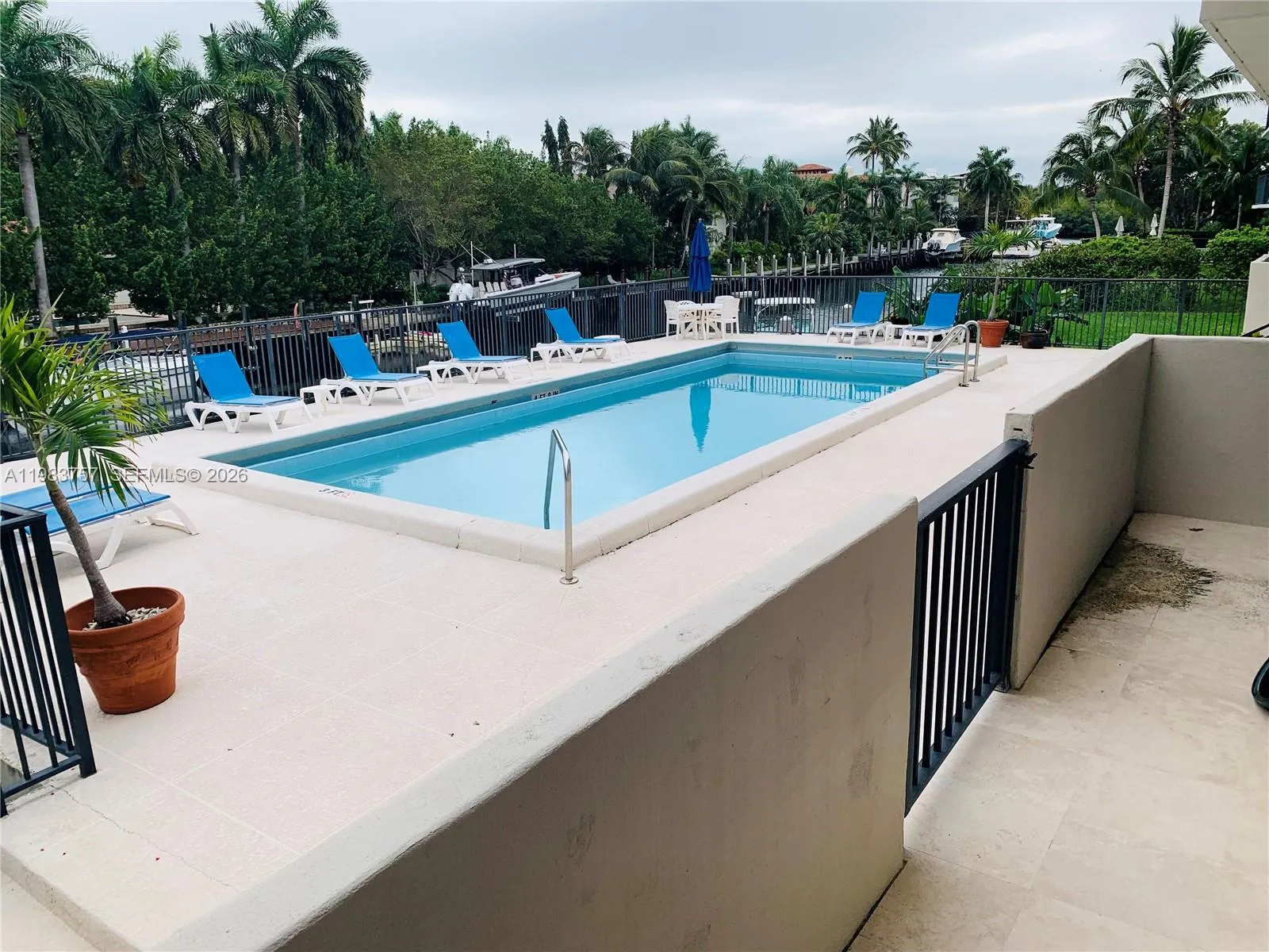 From accessible balcony.