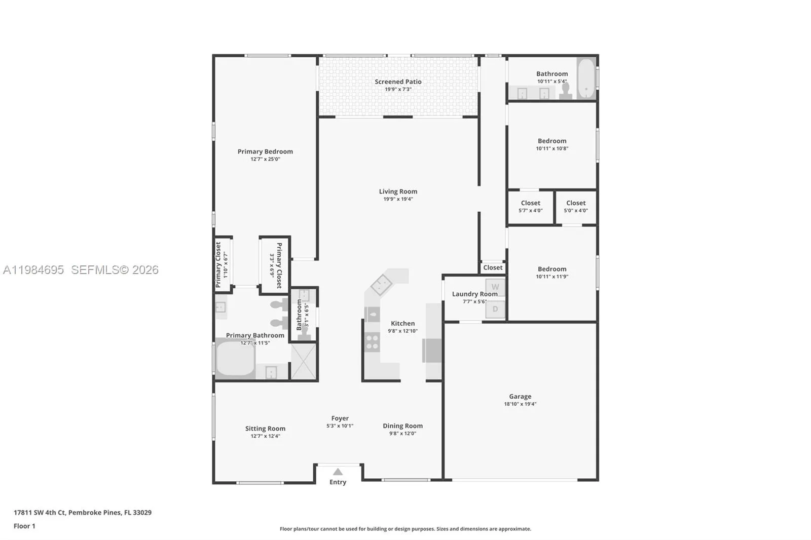 15201 S Wilshire Cir S, Pembroke Pines, Florida 33, Pembroke Pines, Florida 33027, 3 Bedrooms Bedrooms, ,2 BathroomsBathrooms,Residential,For Sale,15201 S Wilshire Cir S, Pembroke Pines, Florida 33,A11984695